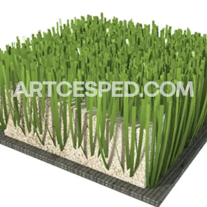 Fibrillated grass