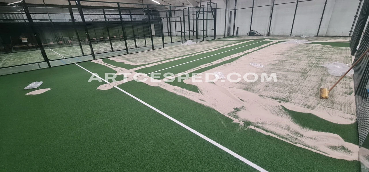 Renovation of the padel court
